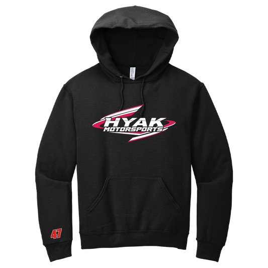 Black Traditional Logo Hoodie