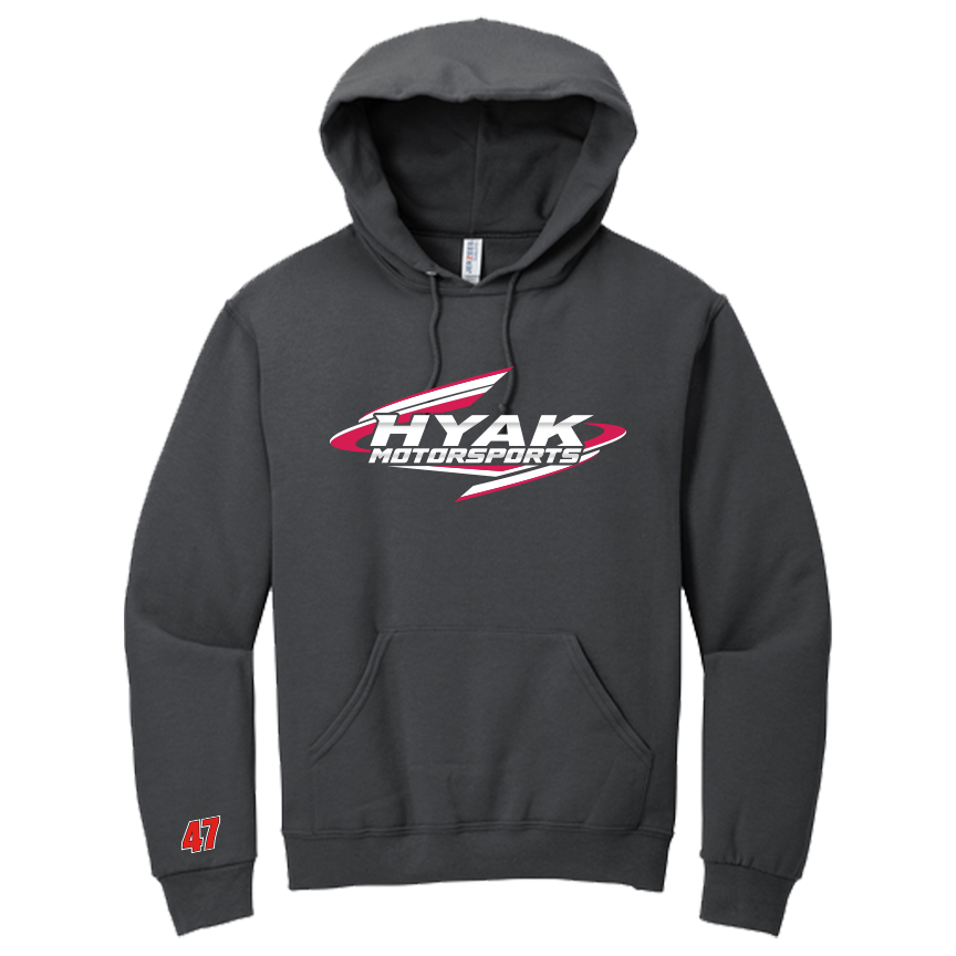 Gray Traditional Logo Hoodie