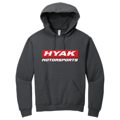 Gray Stacked Logo Hoodie