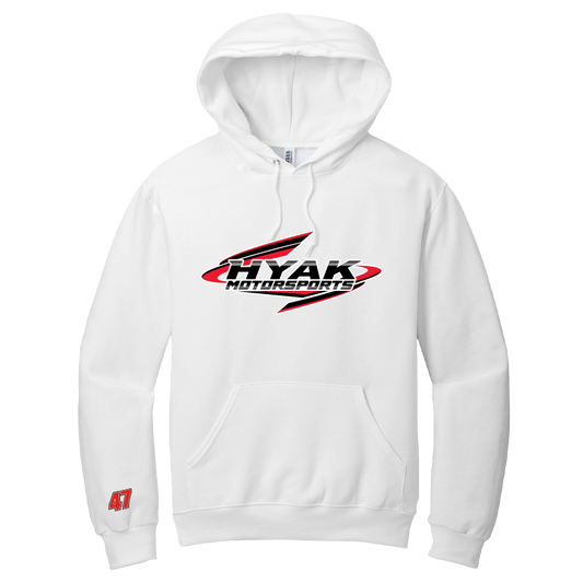 White Traditional Logo Hoodie