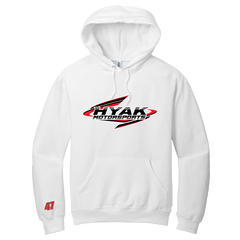 White Traditional Logo Hoodie