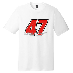White 47 Autographed T-Shirt